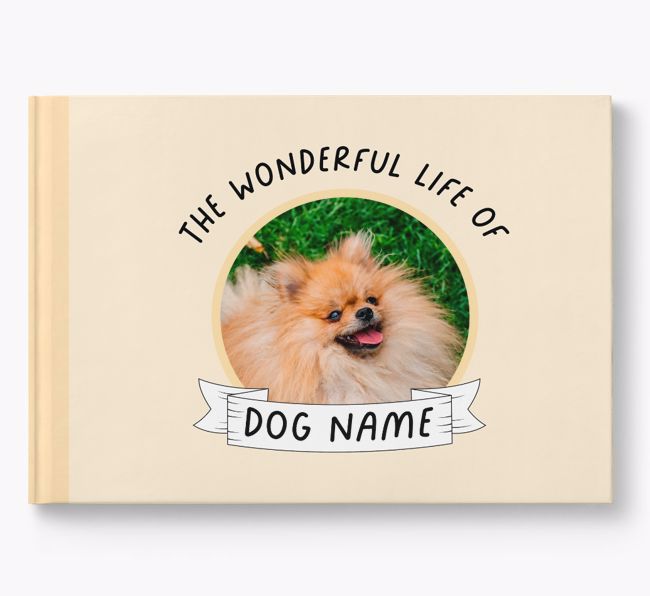 Personalised Photo Upload Memorial Book: Wonderful Life of {dogsName}